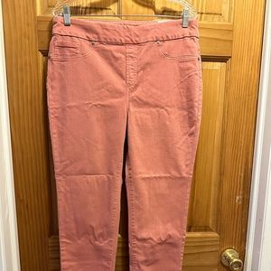 Chico’s Pull-On Ankle Jeggings in Rose Dusk